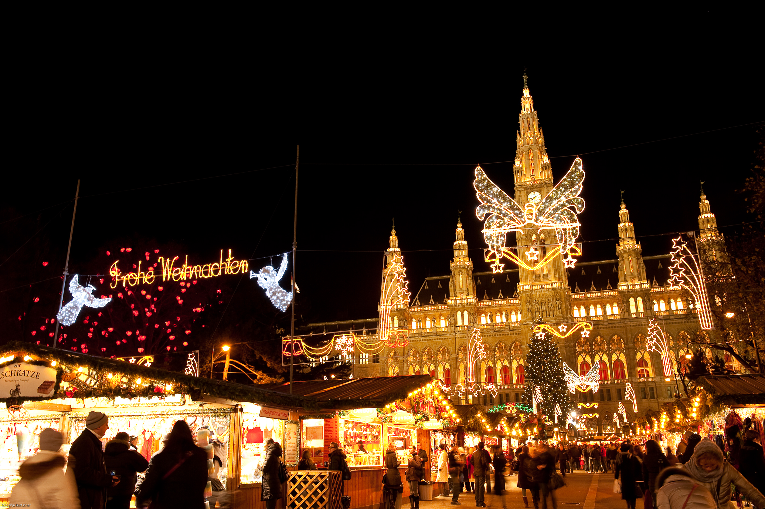 Vánoční trh ve Vídni-1/Rathausplatz     © Österreich Werbung/Popp G.